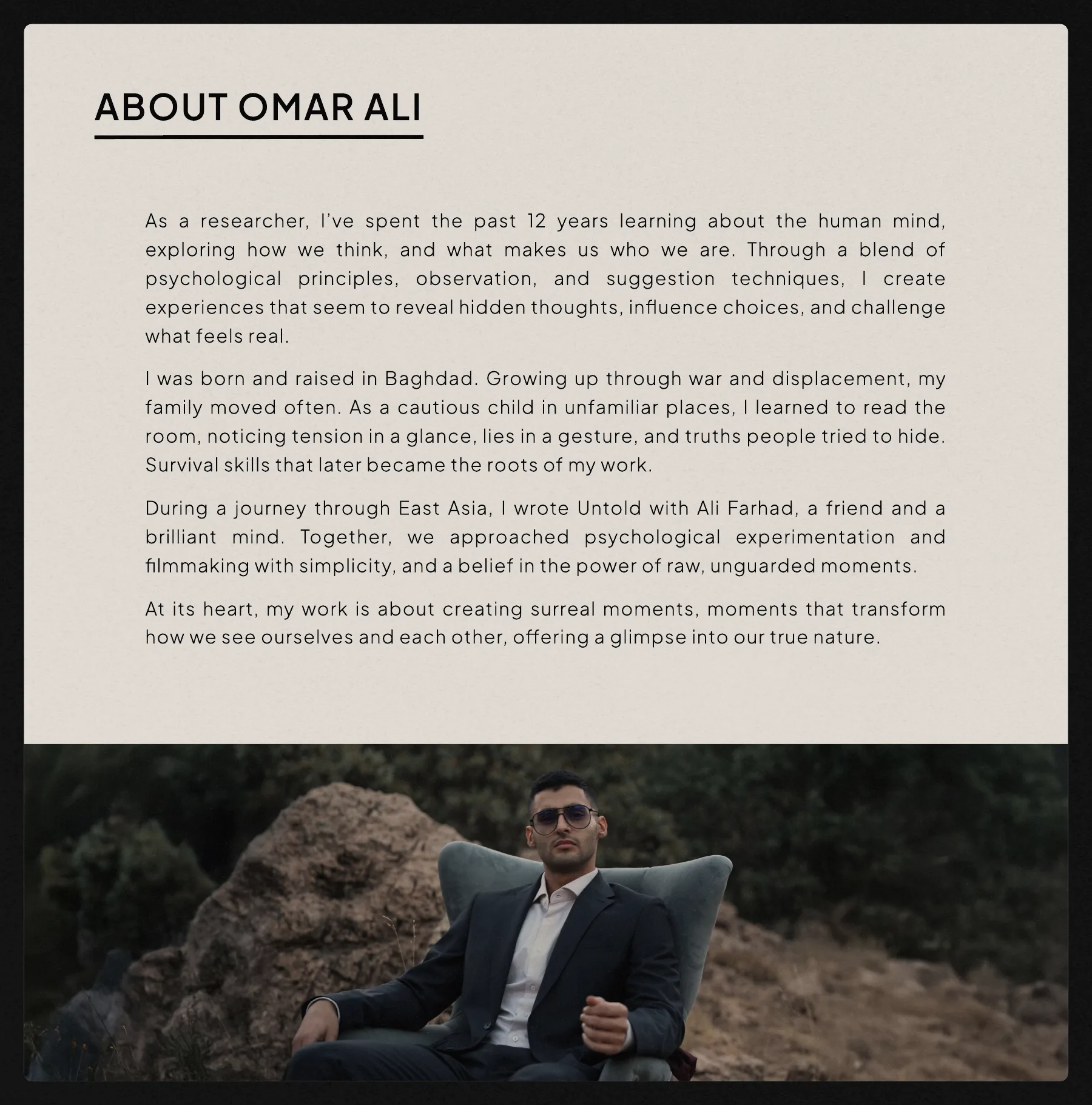 Untold press kit, page 4